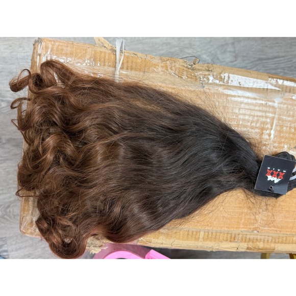Other - 18" Raw Indonesian Ombré Brown Human Hair Bundle